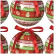 bombki swiateczna kompozycja akrylowe guirca 6 cm 6 szt