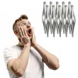 bombki zimowe sople srebrne arpex 10 szt