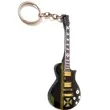 brelok gitara elektryczna czarna kemis