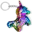 brelok jednorozec z cekinami teczowy gadgetmaster