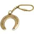 brelok podkowa z mosiadzu kemis zlota