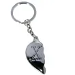 brelok polowka serca literka x ootb