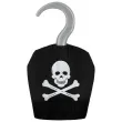bron hak pirata z czaszka i mankietem partypal 22 cm