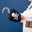 bron hak pirata z czaszka i mankietem partypal 22 cm