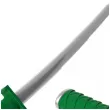 bron miecz skladany katana samuraja zielony 75 cm
