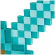 bron minecraft diamentowy miecz disguise 51 cm