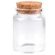 buteleczka szklana classic z korkiem stoklasa 45x65 mm 4 szt