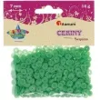 cekiny classic mat zielone 7 mm 10 g titanum