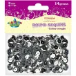 cekiny classic metallic srebrne 9 mm 14 g titanum
