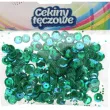 cekiny classic opalizujace zielony 8 mm 10 g brewis