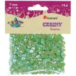 cekiny classic opalizujacy zielone jasne 7 mm 10 g titanum