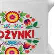 ceramiczny kubek na dozynki gminne ludowe kwiaty dekoracja dla starosty swieto plonow 330 ml