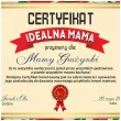 certyfikat foto idealna mama a4