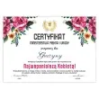 certyfikat foto najwspanialsza kobieta a4
