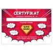 certyfikat foto super mama odznaka a4