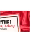 certyfikat foto wyjatkowa kobieta a4