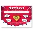 certyfikat super babcia antyrama a4