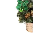 choinka classic mini ozdobiona zielona akces 25 cm