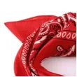 chusta kowbojska bandana czerwona kraszek