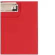 clipboard podkladka a4 z klipem zamykana czerwona d rect