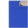 clipboard podkladka a4 z klipem zamykana niebieska d rect