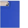 clipboard podkladka a4 z klipem zamykana niebieska d rect
