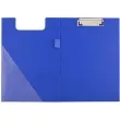 clipboard podkladka a5 z klipem zamykana niebieska d rect