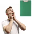clipboard podkladka a5 z klipem zielona d rect