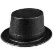 cylinder brokat classic czarny godan
