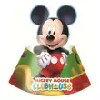 czapeczka papierowa playful mickey procos 6 szt