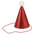 czapeczka papierowa swiateczny blask czerwona arpex 1szt