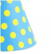 czapeczki kropeczki zolte niebieskie partydeco 16 cm 6 szt