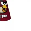 czapeczki papierowe angry birds 17 cm 6 szt