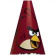 czapeczki papierowe angry birds 17 cm 6 szt