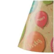 czapeczki papierowe baloniki slowa mix arpex 16 cm 6 szt