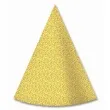 czapeczki papierowe classic zlote 4 szt