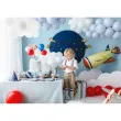 czapeczki papierowe gwiazdki granatowy partydeco 6 szt