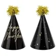 czapeczki papierowe happy new year partydeco 6 szt