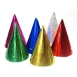 czapeczki papierowe holograficzne partydeco 6 szt