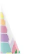 czapeczki papierowe jednorozec unicorn partypal 6 szt