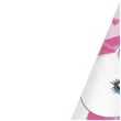 czapeczki papierowe jednorozec unicorn rainbow colors procos 6 szt