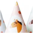 czapeczki papierowe konie partydeco 6 szt