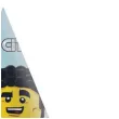 czapeczki papierowe lego city procos 6 szt