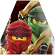 czapeczki papierowe lego ninjago procos 6 szt
