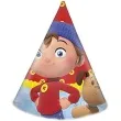 czapeczki papierowe noddy w krainie zabawek procos 6 szt