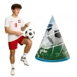 czapeczki papierowe pilka nozna soccer 6 szt