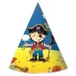 czapeczki papierowe pirat 6 szt