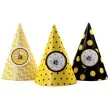 czapeczki papierowe pszczolki mix 6 szt