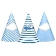czapeczki papierowe samolocik 16 cm 6 szt