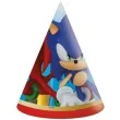 czapeczki papierowe sonic procos 6 szt
